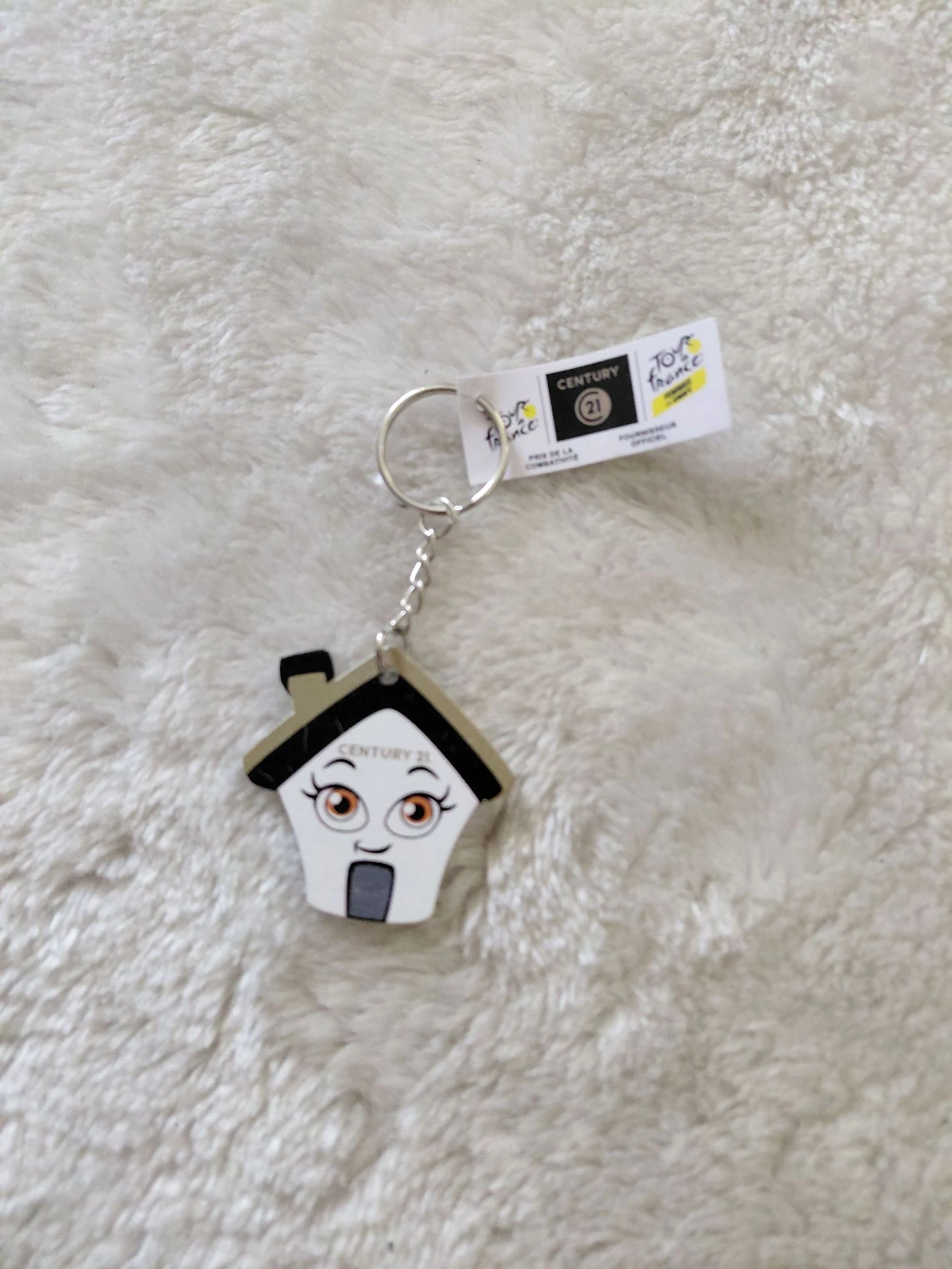 Porte-clé mascotte maison Century 21 neuf
